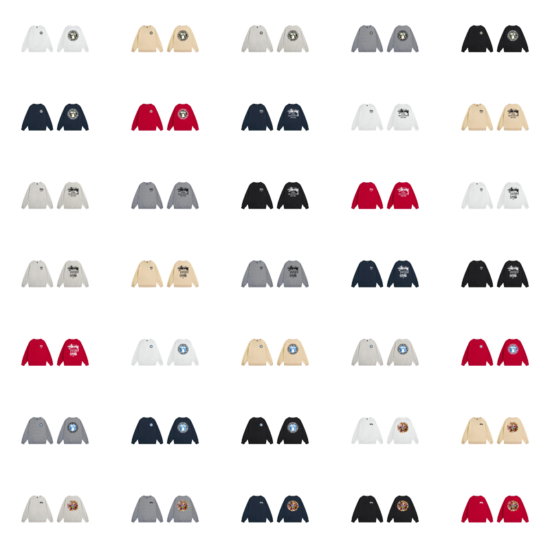 STU hooded sweatshirt collection 18  